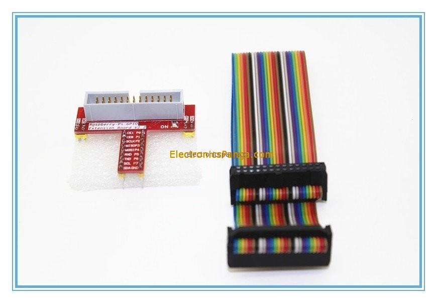 Details about   Raspberry PI GPIO Extension Board 26 Pin Extension Flat Ribbon Cable Wire 