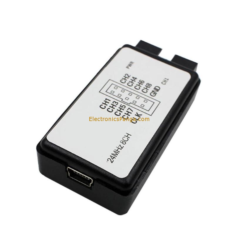 USB Logic Analyzer Device Set Compatible to Saleae 24MHz 8CH for ARM FPGA M100 