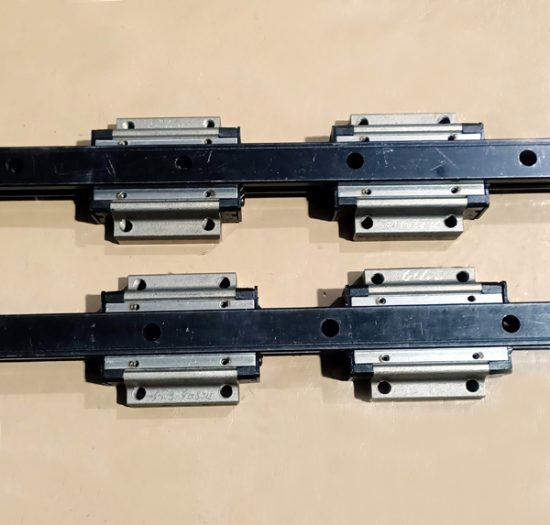 Cnc Thk Hsr Double Linear Slides With Four Bearings Inch Length Sl