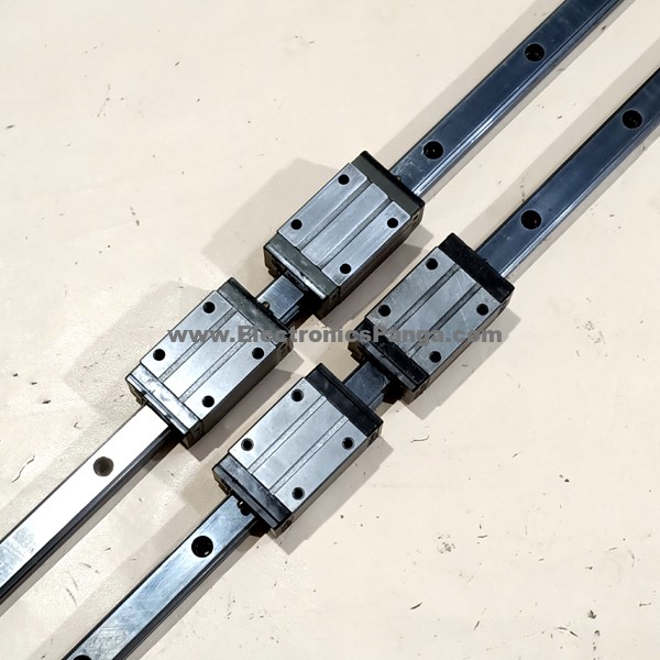 CNC NSK LS15 Double Linear Slides With Four Bearings 30inch Length SL