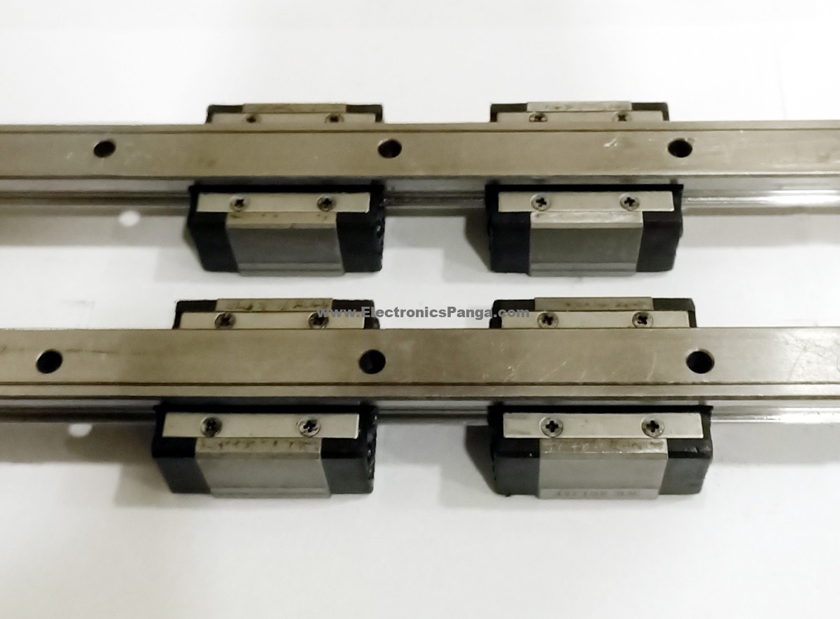 Cnc Nb Sgl A Double Linear Slides With Four Bearings Inch Length Sl