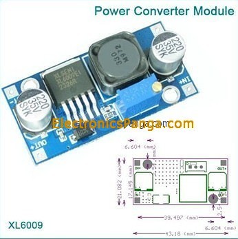 XL6009 DC-DC Adjustable Step-up boost Power Converter Module