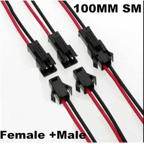 JST SM 2 Pins Plug Male to Female Jack Connectors – Star International