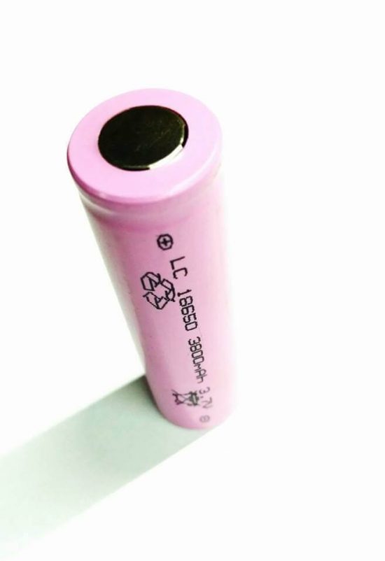 Rechargeable Lithium Battery 18650 3.7V 3800mAh