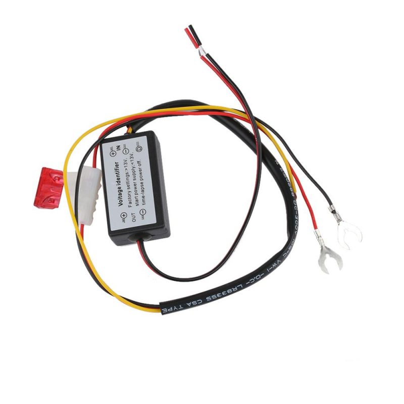 Voltage identifier Daytime Led Controller On/Off 5a Delay Auto Car ...