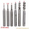 SWT 2/2.5/3/4/5/6mm HSS Straight Shank 4 Flute End Mill Cutter CNC Drill Bit Tool - Image 2