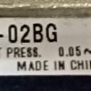 SMC AR25K-02BG Pneumatic Regulator 0.05∼0.85mpa N92 - Image 2