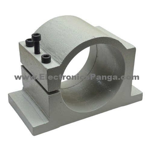 80mm Bore CNC Mount Bracket / Clamp For 1.5kw & 2.2kw Spindle Motor SB07