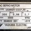 YASKAWA 0.3kw (300w) USAREM-03CFJ51 AC Servo Motor SM49 - Image 2