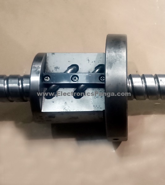 25X12 CNC Ball Screw With Nut 12mm Pitch 19inch Working and 41inch Length BS-155 - Image 2