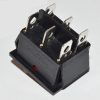 KCD4 DPDT 6pin On/Off 2 Position AC Rocker Switch 15/30A 250V - Image 4