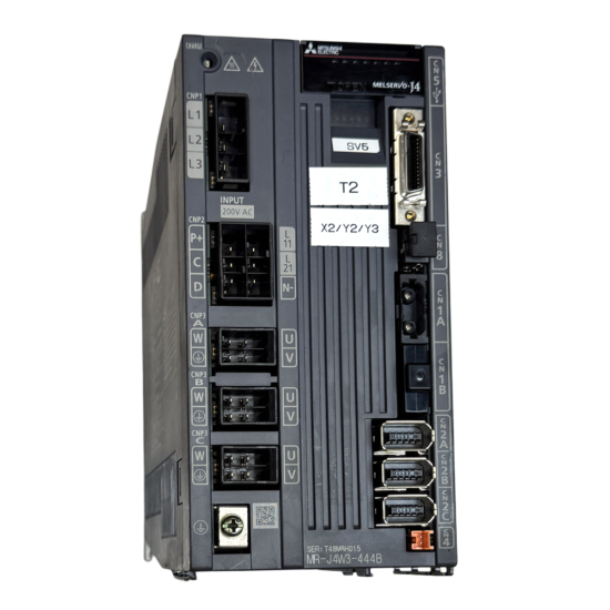 MITSUBISHI 400w×3 (A,B,C) MR-J4W3-444B AC Servo Driver SD74