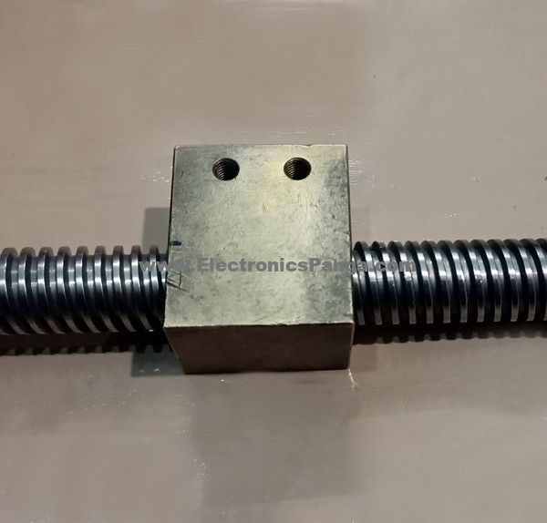 CNC Lead Screw With Nut 8mm Pitch 12inch Working and 16inch Length BS-172 - Image 2