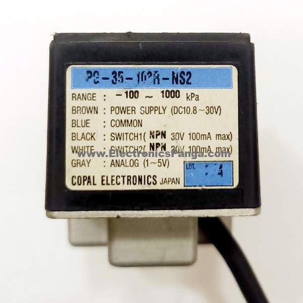 COPAL ELECTRICS PG-35-103R-NS2 PG-35-103R-NGF 10.8-30V/DC -100∼1000kpa  Pressure Switch Sensor N152