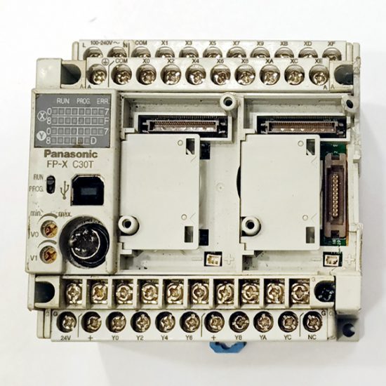 PANASONIC FP-X C30T 24V/DC Control Unit Programmable Logic Controller (PLC) PL18