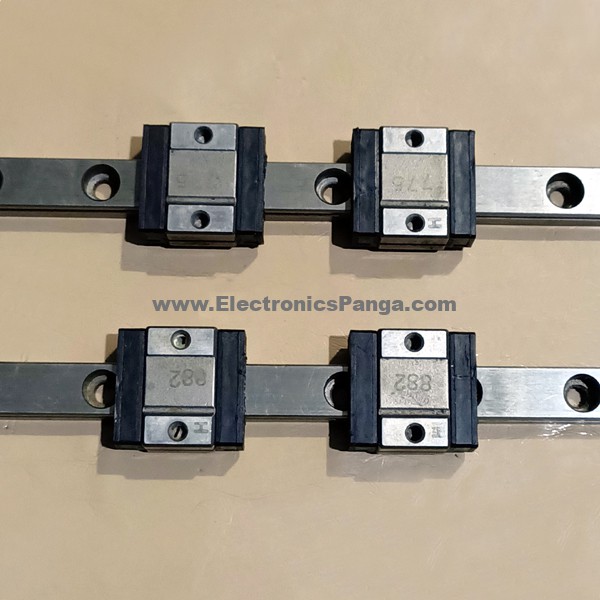 CNC IKD LWLC9B Double Linear Slides with Four Bearings 23.5inch Length SL-132 - Image 3