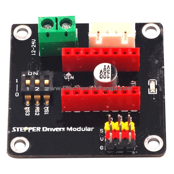 5V 42CH Stepper Motor Driver Shield Expansion Board A4988 RV8825 for R3 3D printer - Image 4