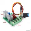 AC 50-220V 25A 2000W Adjustable PWM Motor Speed Controller and temperature light Dimmer - Image 3