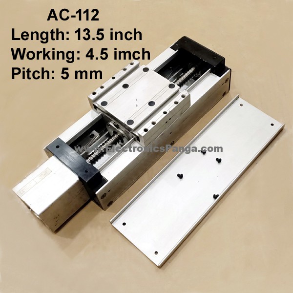 CNC Linear Actuator 5mm Pitch 4.5inch Working and 13.5inch Length AC-112