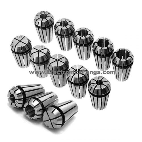 thumbnail interactive-video image 1 of 10Pcs ER16 Spring Collet Set - 1mm To 10mm, For CNC Milling & Lathe Engraving Machines 1 of 4