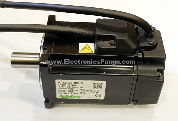 NIDEC 400w (0.4kw) MA401N2SN01 AC Servo Motor SM100 - Image 3