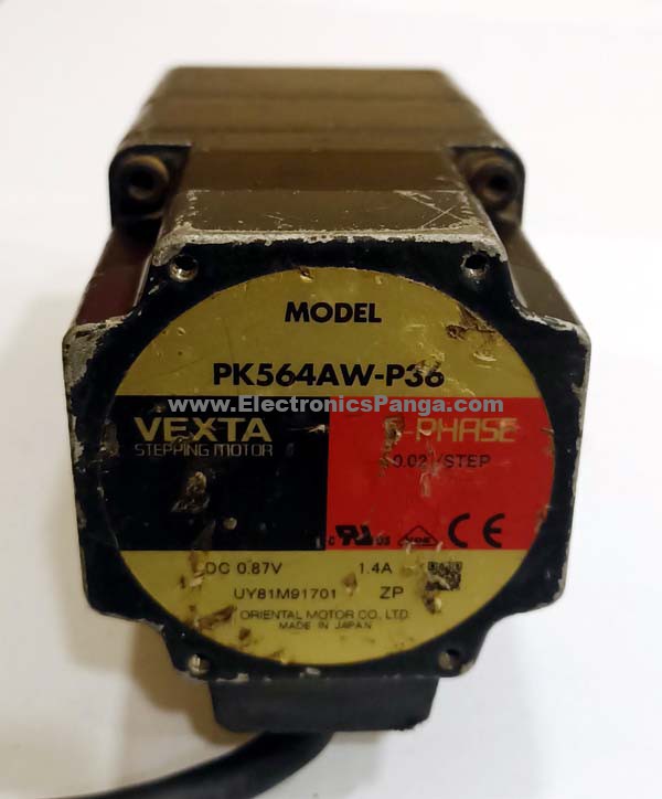Vexta PK564AW-P36 0.87V/DC 1.4A 0.02°/Step 5-Phase Stepping Motor STM55 - Image 2