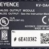 KEYENCE KV-DA40 PLC ANALOG Output Module PL40 - Image 2