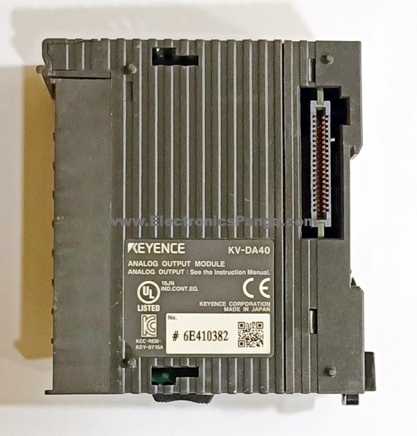 KEYENCE KV-DA40 PLC ANALOG Output Module PL40