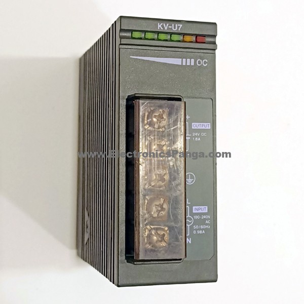 KEYENCE KV-U7 24V 1.8A PLC Power Supply Module PL29 – Star International