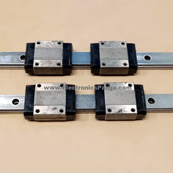 CNC NSK LU15 Double Linear Slides with Four Bearings 19inch Length SL-159 - Image 3