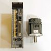 MITSUBISHI 200w (0.2kw) HF-KP23 AC Servo Motor + Driver MR-J3-20A Tested MD61