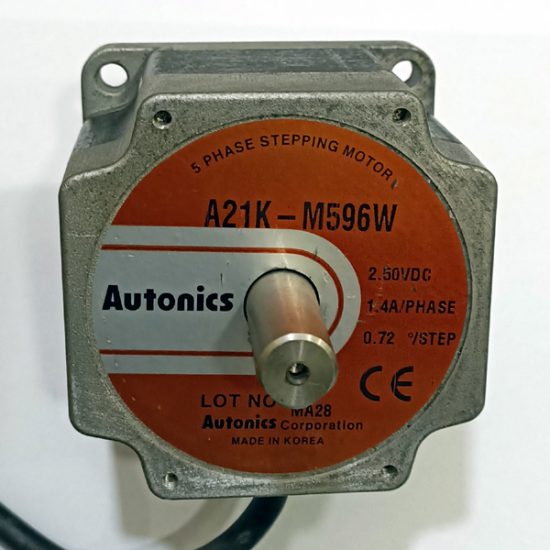 AUTONICS A21K-M596W 5-Phase 0.72° Step Nema34 Stepping Motor STM61 ...
