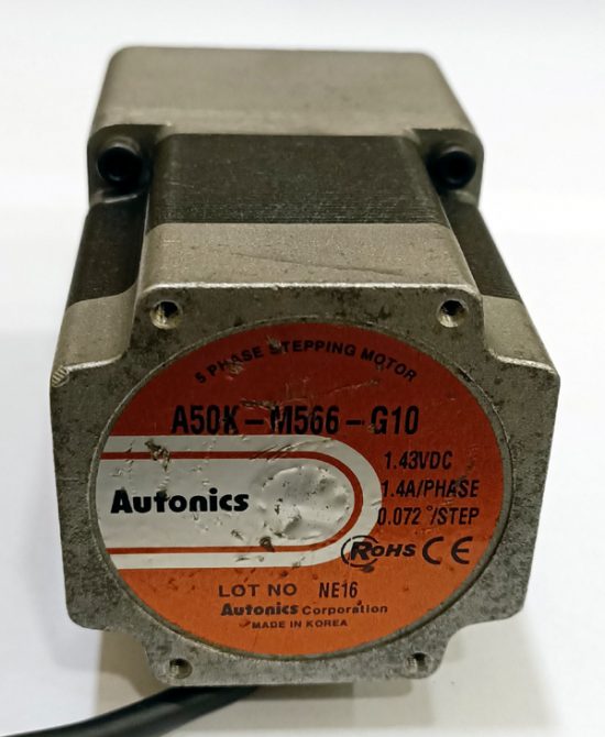 AUTONICS A50K-M566-G10 5-Phase 0.072° Step Nema24 Stepping Motor STM60 ...