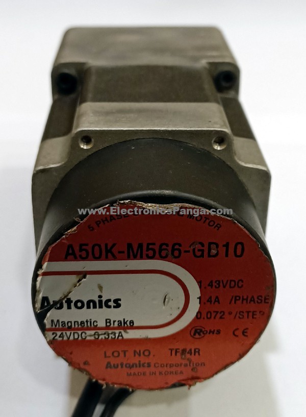 AUTONICS A50K-M566-GB10 5-Phase 0.072° Step Nema24 Stepping Motor STM59 –  Star International