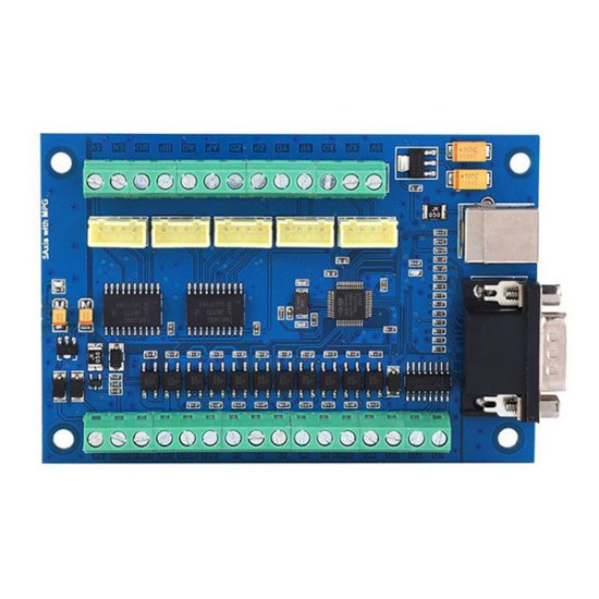 CNC Mach3 USB 5-Axis 100KHz Motion Controller Breakout Board - Image 2