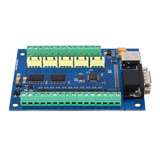 CNC Mach3 USB 5-Axis 100KHz Motion Controller Breakout Board - Image 3