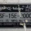 SHIMPO-Nidec 15:1 Ratio VRSF-15E-2000-T2 Able Reducer Gearbox G280 - Image 2