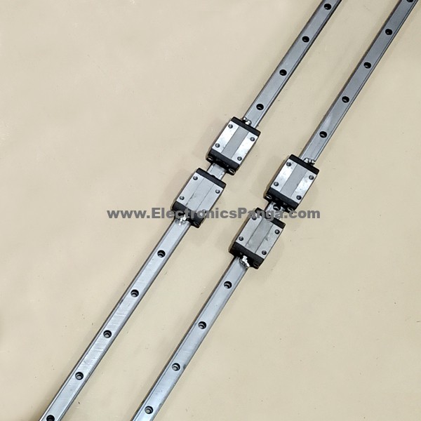 CNC THK SR20 20mm Double Linear Slides with Four Bearings 63inch Length SL-176 - Image 2