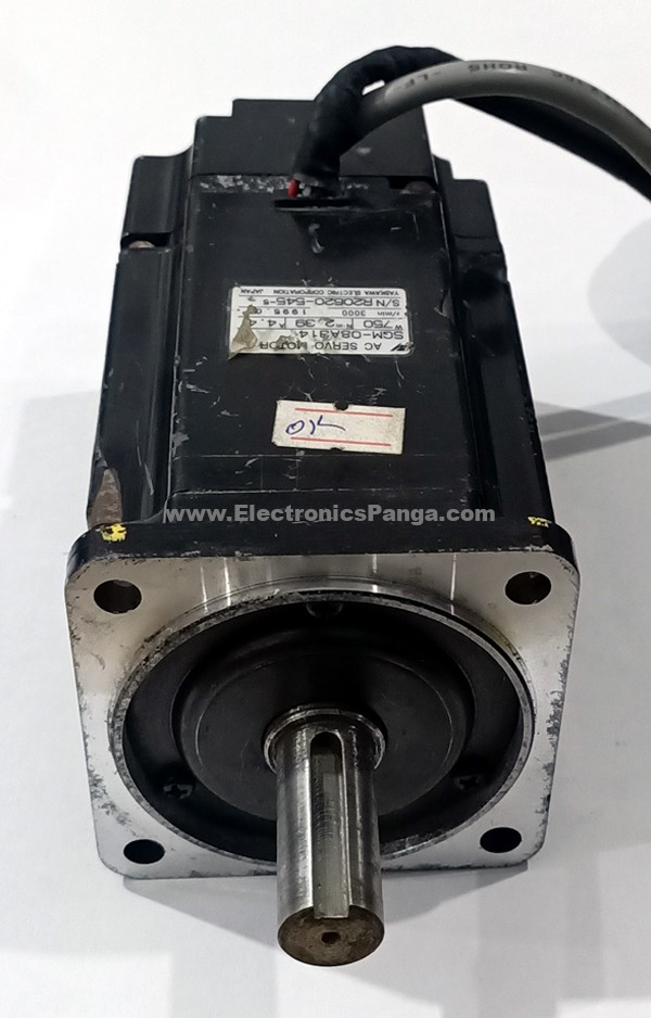 YASKAWA 750W (0.75kw) SGM-08A314 AC Servo Motor + Driver SGDA-08AP Tested  MD79