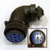 DDK 24-11SF 9-Pin Female Power Connector For Servo Motor J50