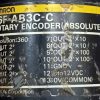 OMRON E6F-AB3C-C 5-12V/DC Absolute Rotary Encoder RE10 - Image 2