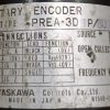 YASKAWA PREA-3D6P/600V 12V/DC Rotary Encoder RE11 - Image 2