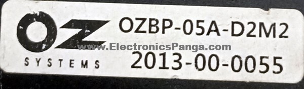 OZ SYSTEMS OZBP-05A-D2M2 24V/DC BLDC Driver DD08 – Star International