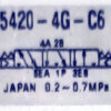 SMC SY5420-4G-C6 V100 220V/AC 0.2∼0.7MPa Solenoid Valve N204 - Image 2