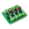 PC817 HY-M154 4-Channel Optocoupler 3.6-30V Voltage Converter Module