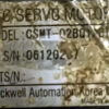 ROCKWELL AUTOMATION CSMT-02BQ1ABT3 AC Servo Motor SM354 - Image 2