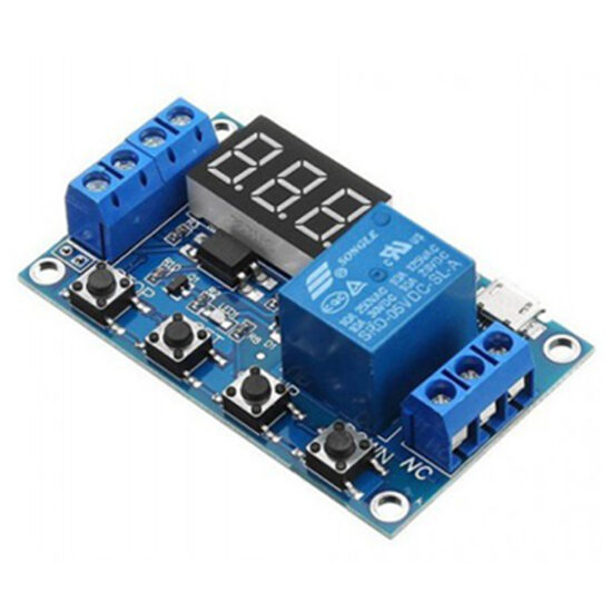 JZ-801 6-30V/DC Delay Timer Control Switch Relay Module - Image 2