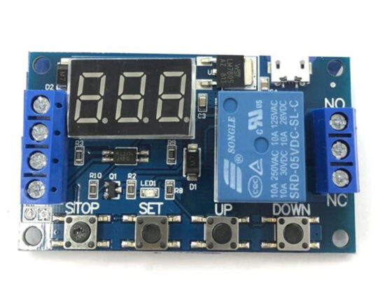 JZ-801 6-30V/DC Delay Timer Control Switch Relay Module - Image 5
