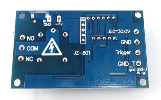 JZ-801 6-30V/DC Delay Timer Control Switch Relay Module - Image 6