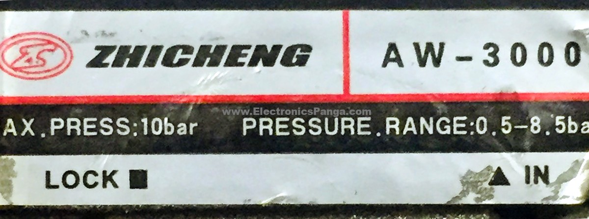 ZHICHENG AW-3000 0.5∼8.5mpa Pressure Air Filter Regulator N224 - Image 2